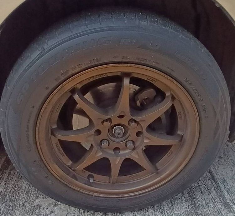 ขาย4เส้น1000 ยางรถยนต์ ขอบ15 Dundop 3,Maxxis 1(195-60r15) รูปที่ 3