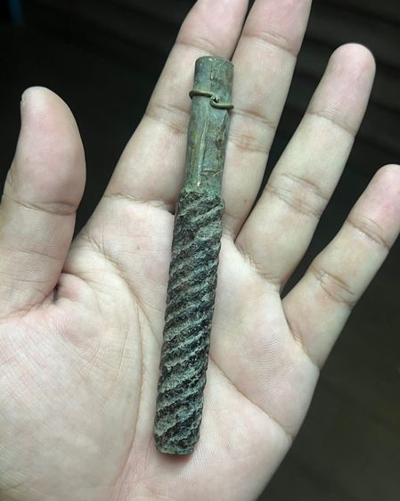 ตะกรุดยาว4.5นิ้ว ไม่ทราบที่ (มีสินค้าหลายรายการกดเข้ามาดูในโปรไฟล์ได้เลยครับ)