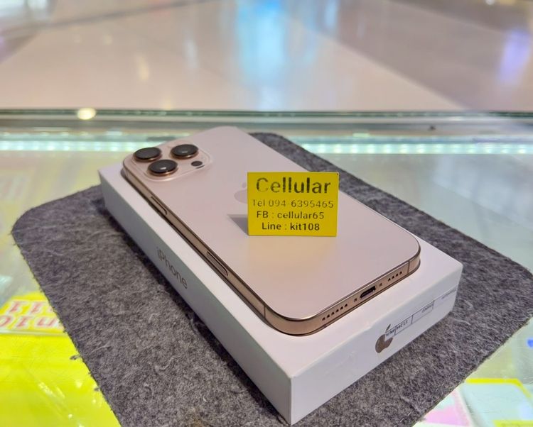 iPhone 16 Pro Max 256GB สภาพสวยมาก เครื่องไทย ครบกล่อง รูปที่ 3