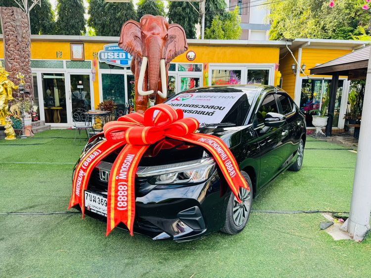 Honda City 2024 1.0 SV Utility-car ดีเซล ไม่ติดแก๊ส เกียร์อัตโนมัติ ดำ รูปที่ 2