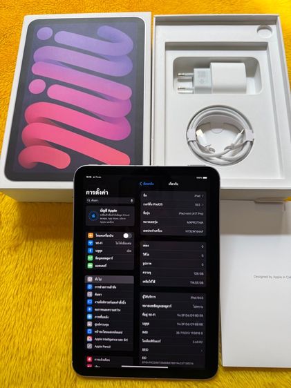 iPad Mini7-a17 pro-Cellulra รูปที่ 2