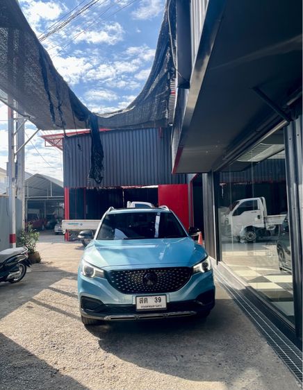 MG ZS 2019 EV Sedan ไฟฟ้า ไม่ติดแก๊ส เกียร์อัตโนมัติ ฟ้า รูปที่ 2