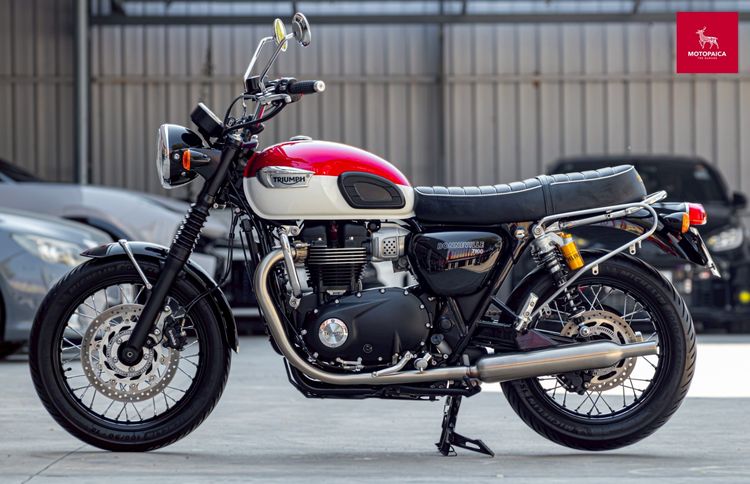 Triumph Bonneville T100 Euro5 ปี2023 ตัวใหม่ วิ่ง8,000Km. รูปที่ 4