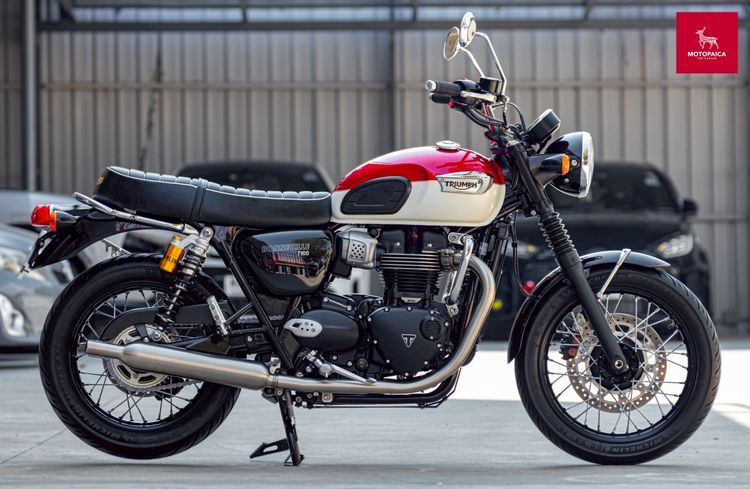 Triumph Bonneville T100 Euro5 ปี2023 ตัวใหม่ วิ่ง8,000Km. รูปที่ 3