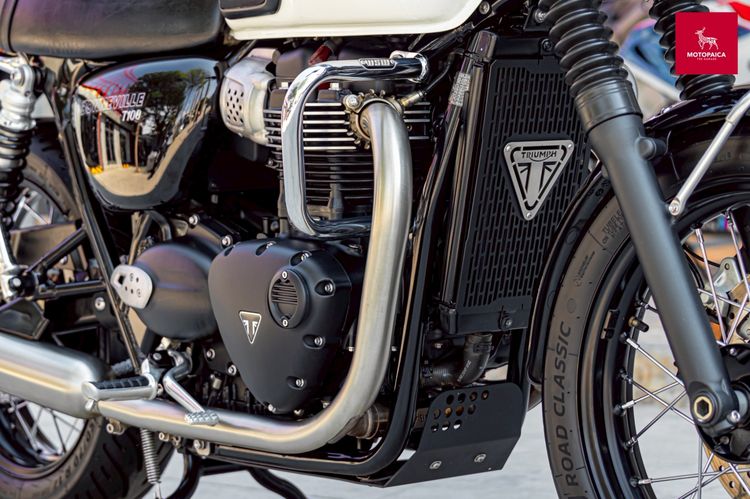 Triumph Bonneville T100 Euro5 ปี2023 ตัวใหม่ วิ่ง8,000Km. รูปที่ 10