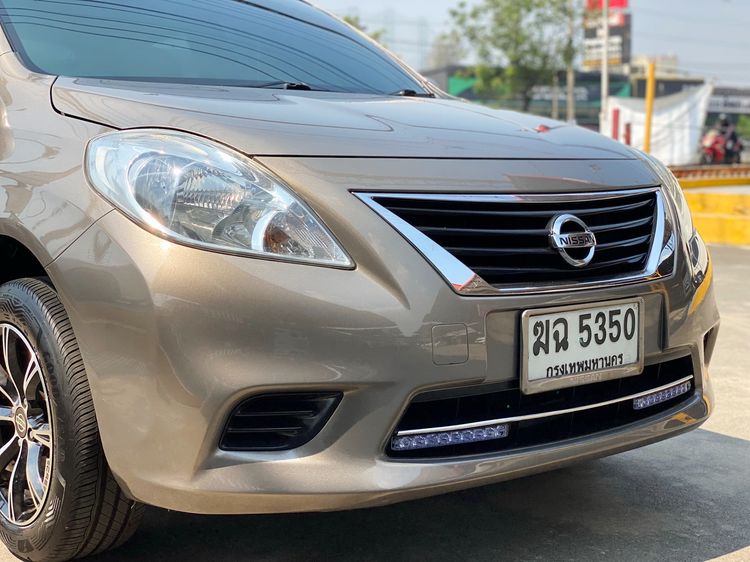 Nissan Almera 2012 1.2 ES Sedan เบนซิน ไม่ติดแก๊ส เกียร์อัตโนมัติ น้ำตาล รูปที่ 2