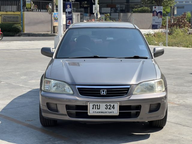 Honda City 2000 1.5 EXi Sedan เบนซิน ไม่ติดแก๊ส เกียร์อัตโนมัติ น้ำตาล รูปที่ 2