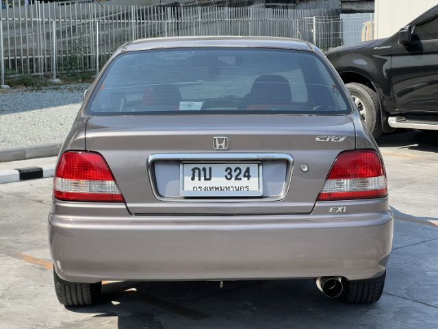 Honda City 2000 1.5 EXi Sedan เบนซิน ไม่ติดแก๊ส เกียร์อัตโนมัติ น้ำตาล รูปที่ 4