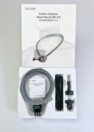ใหม่ TELESIN Action Camera Neck Holder Mount SE 2.0 (ฟรีจัดส่ง) รูปที่ 6