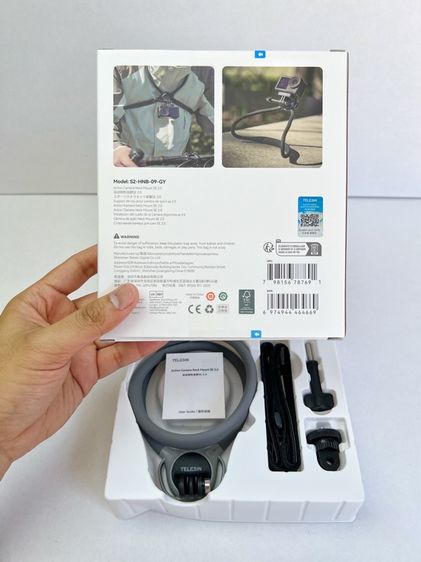 ใหม่ TELESIN Action Camera Neck Holder Mount SE 2.0 (ฟรีจัดส่ง) รูปที่ 5
