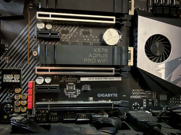 เมนบอร์ด x570 aorus pro wifi socket AM4 แถมเคสคอมเปล่าฟรี รูปที่ 5