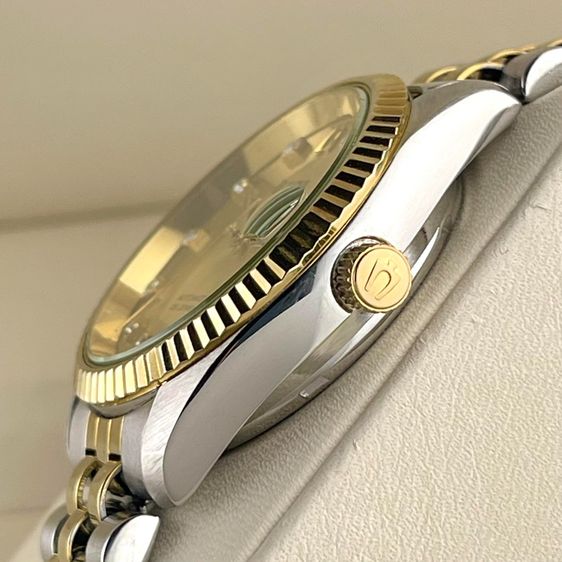 Bulova President Gold Diamond Dial Two-Tone รูปที่ 5