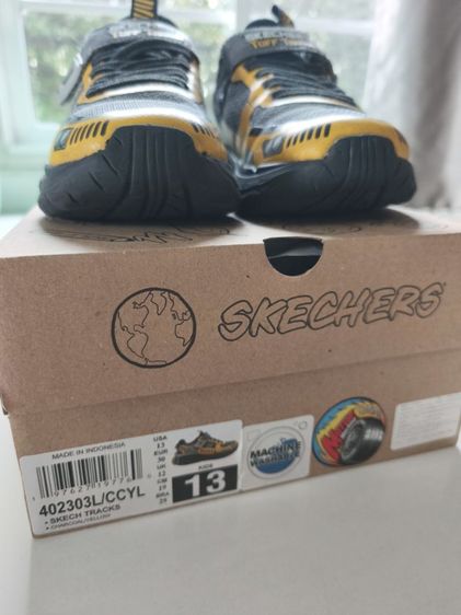 รองเท้าเด็ก Skechers รุ่น Skech Tracks แท้ ยาว 19 ซม.  รูปที่ 3