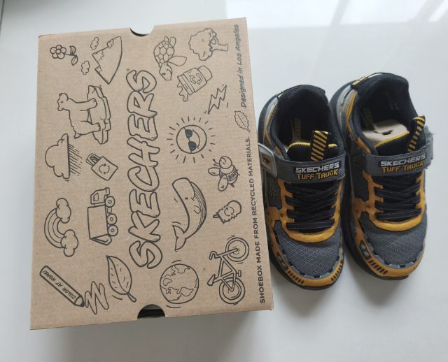 รองเท้าเด็ก Skechers รุ่น Skech Tracks แท้ ยาว 19 ซม.  รูปที่ 7
