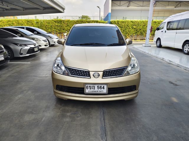 Nissan Tiida 2008 1.6 G Sedan เบนซิน ไม่ติดแก๊ส เกียร์อัตโนมัติ บรอนซ์ทอง รูปที่ 2