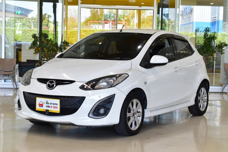 Mazda Mazda 2 2011 1.5 Spirit Sports Sedan เบนซิน ไม่ติดแก๊ส เกียร์อัตโนมัติ ขาว