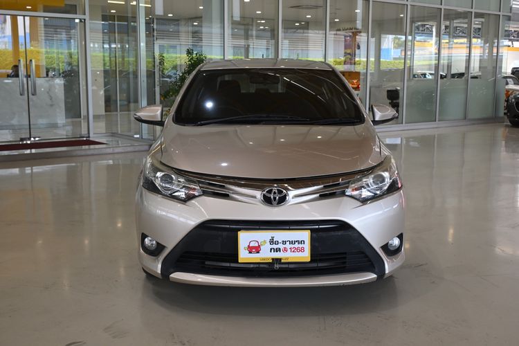 Toyota Vios 2013 1.5 S Sedan เบนซิน ไม่ติดแก๊ส เกียร์อัตโนมัติ น้ำตาล รูปที่ 3