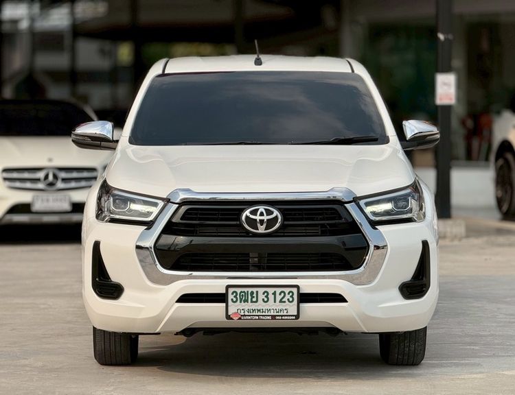 Toyota Hilux Revo 2022 2.4 Z Edition Mid Pickup ดีเซล ไม่ติดแก๊ส เกียร์ธรรมดา ขาว รูปที่ 2