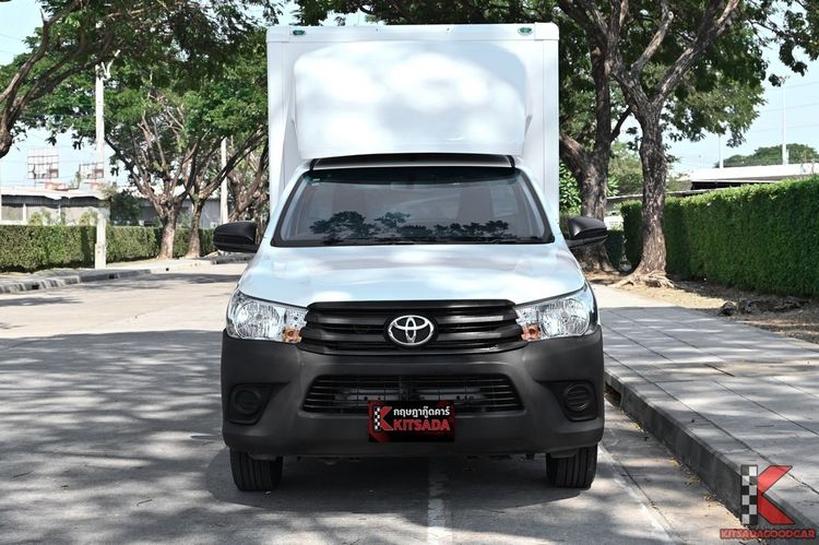 Toyota Hilux Revo 2019 2.4 J Plus Pickup ดีเซล ไม่ติดแก๊ส เกียร์ธรรมดา ขาว รูปที่ 2