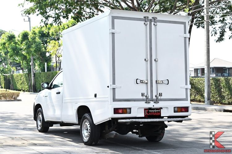 Toyota Hilux Revo 2019 2.4 J Plus Pickup ดีเซล ไม่ติดแก๊ส เกียร์ธรรมดา ขาว รูปที่ 3