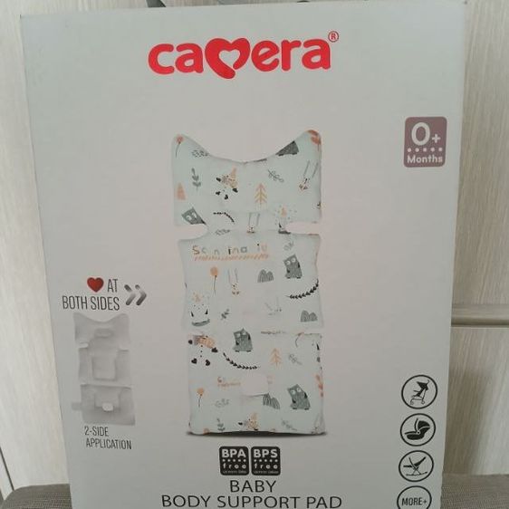 CAMERA เบาะรองคาร์ซีทหรือรถเข็น Baby Body Support PAD  รูปที่ 2
