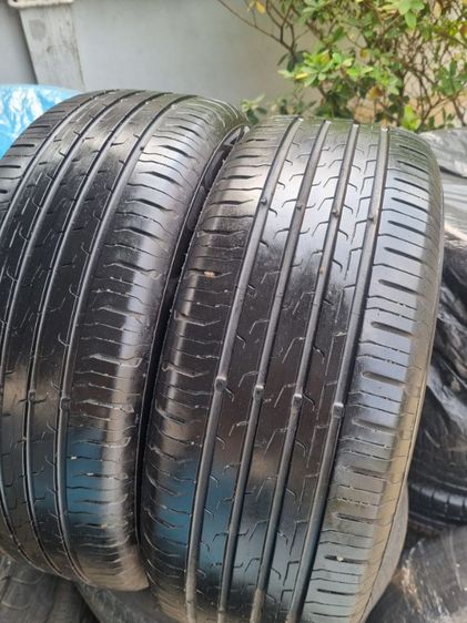 ยางเยอรมัน17"ปี24 continental( made in portugal) มี 2 เส้น ใส่ Camry Accord Teana HRV Nissan Juke Nissan kick BMW X1 ขอบ 17 ไม่มีแผล ปะแก้มยางไม่ครูดไม่เบียดดอกเต็มตามรูป รูปที่ 5