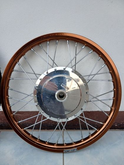 ล้อขอบ 17  Suzuki jelato แถมยางนอกและยางในล้อหน้า  รูปที่ 3