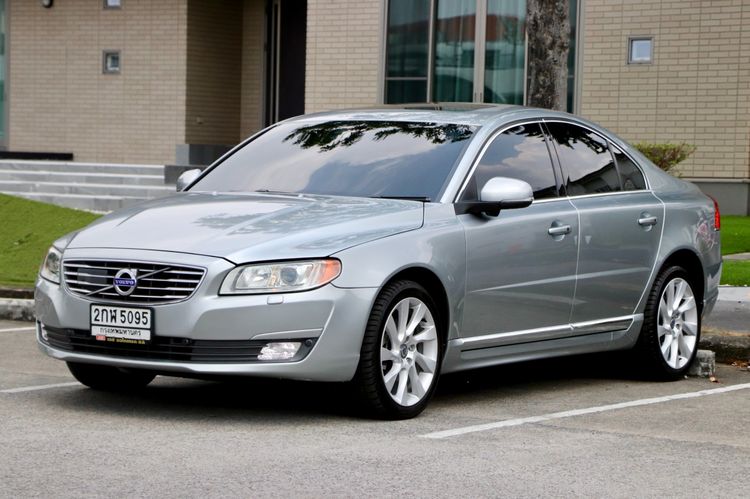 Volvo S80 2014 2.0 T4 Sedan เบนซิน ไม่ติดแก๊ส เกียร์อัตโนมัติ บรอนซ์เงิน