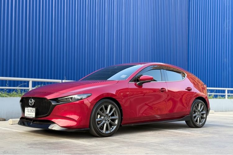 Mazda Mazda3 2020 2.0 SP Sports Sedan เบนซิน ไม่ติดแก๊ส เกียร์อัตโนมัติ แดง