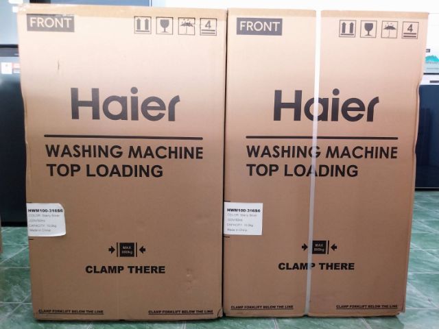 เครื่องซักผ้าถังเดี่ยว haier 10 กิโลกรัมเป็นสินค้าใหม่มือ 1 ประกันศูนย์ hier ราคา 4,500 บาทสนใจโทร 085-386-1317 รูปที่ 3