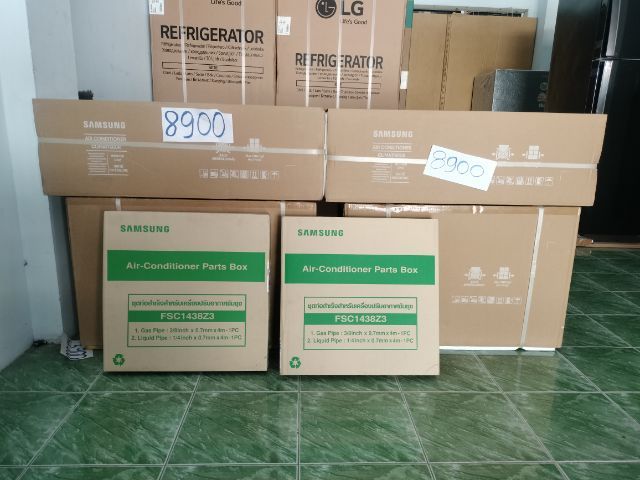 แอร์ samsung ระบบอินเวอร์เตอร์ 13,000 btu เป็นสินค้าใหม่มือ 1 ประกันศูนย์ samsung ราคา 8,900 บาทสนใจโทร 085-386-1317 รูปที่ 3