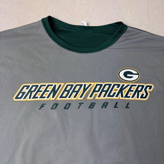 เสื้อกีฬา​ใส่ได้ 2 ด้าน​ NFL x Packers 12 Rodgers Player Size XL รูปที่ 7