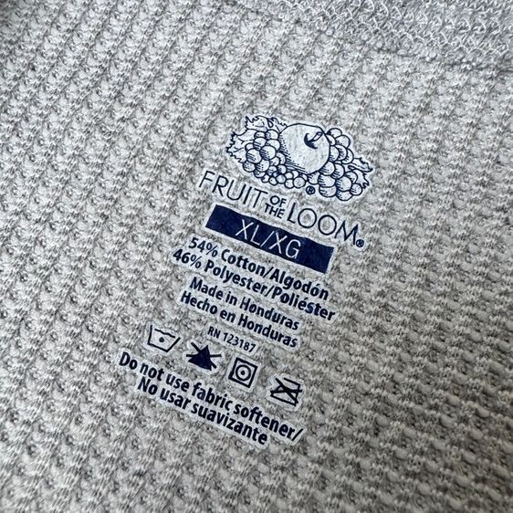 เสื้อยืดแขนยาว 90s Fruit​ of the​ Loom​ ใหม่มือหนึ่ง​ Size L รูปที่ 2