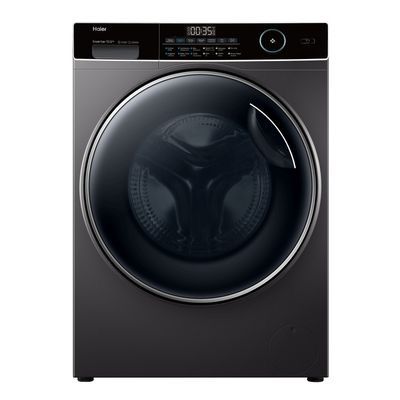 เครื่องซักและอบผ้าฝาหน้า HAIER HWD100BP14959S8 10ทับ6 กก. อินเวอร์เตอรื สีดำ  รูปที่ 6