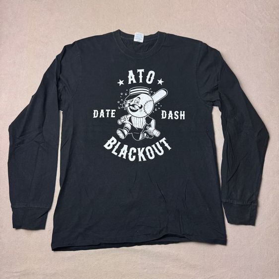 เสื้อยืดแขนยาว ATO Blackout Size M