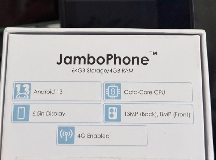 Jambo Phone Android 🖤 Black รูปที่ 8