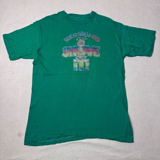 เสื้อยืด Vintage 70s สกรีนยาง Roach 1978 Size M รูปที่ 3