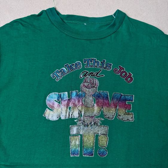 เสื้อยืด Vintage 70s สกรีนยาง Roach 1978 Size M