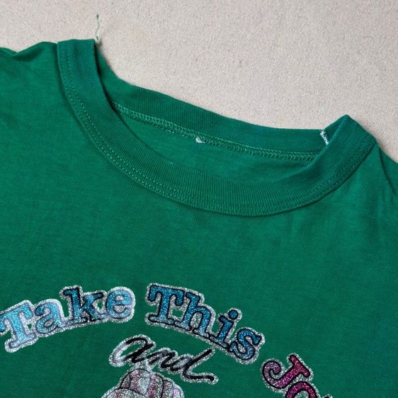 เสื้อยืด Vintage 70s สกรีนยาง Roach 1978 Size M รูปที่ 6