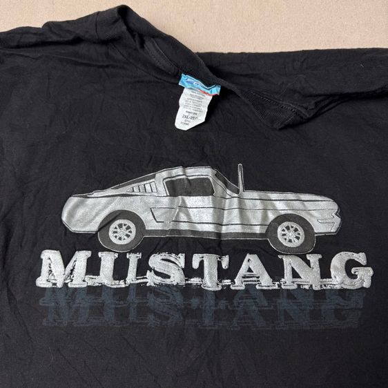 เสื้อยืด 90s-00s Ford Mustang งานป้าย​ สกรีนยางนูน Size XXL