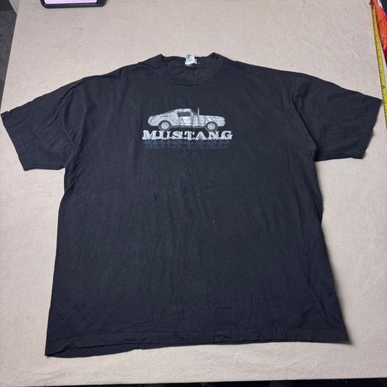 เสื้อยืด 90s-00s Ford Mustang งานป้าย​ สกรีนยางนูน Size XXL รูปที่ 2