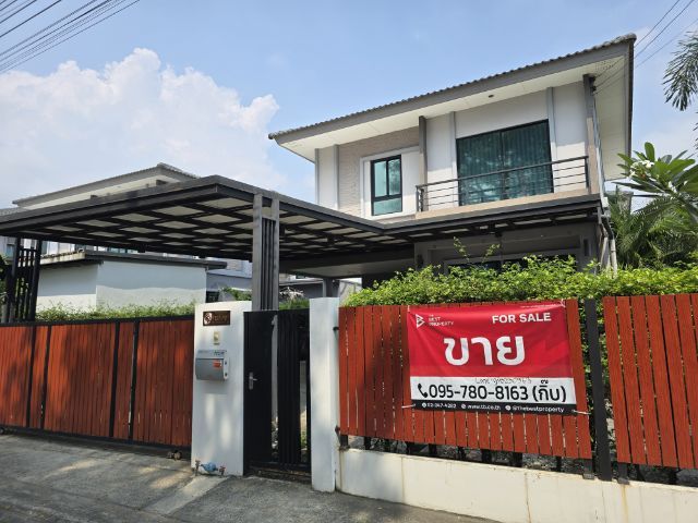 Pruksa ตกแต่งครบ 2015 ไม่ใช่ บ้านเดี่ยวทำเลดี เลขที่9 ติดป้อมยาม บิวอินพร้อมอยู่ได้เลย รูปที่ 3