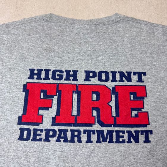 เสื้อยืดแขนยาว Fire Department High Point NC Size XL รูปที่ 5