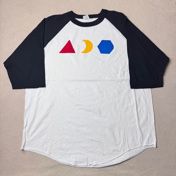 เสื้อยืดแขนสามส่วน Shapes Wax Size XL