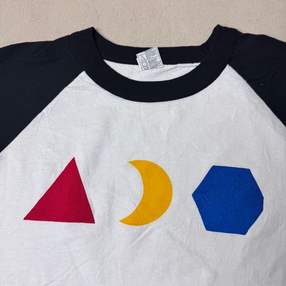 เสื้อยืดแขนสามส่วน Shapes Wax Size XL รูปที่ 2