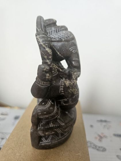 พระพิคเณศหินแกะสลักจ่กอินเดีย รูปที่ 6