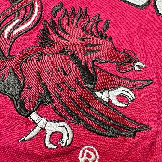 เสื้อยืดแขนยาว Gamecocks งานปักลาย Made in USA​ ใหม่มาก Size L​ รูปที่ 3