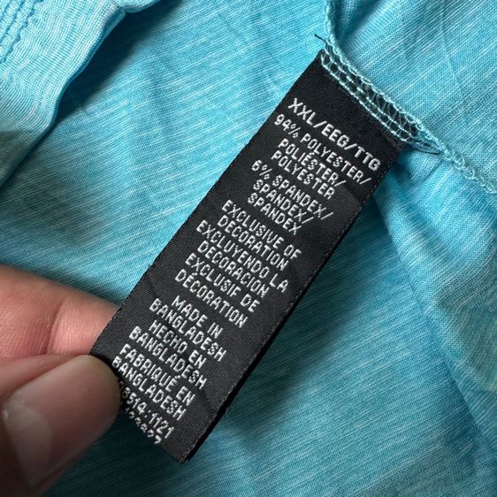 เสื้อแขนยาวกัน UV XCaster UPF 70p ใส่ลุยแดด และกีฬา​ทางน้ำ Size XXL รูปที่ 6