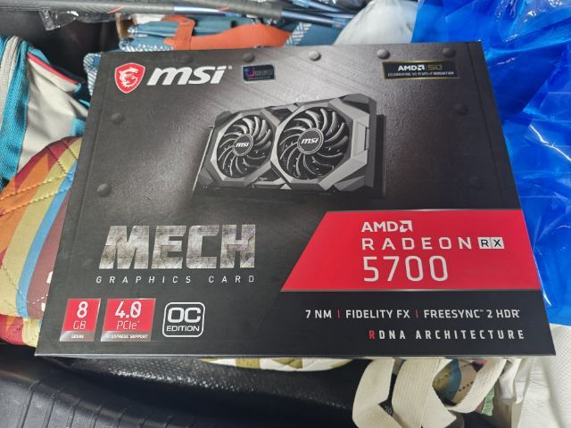การ์จอ AMD REDAON RX5700 ครบยกกล่อง ถอดจากเครื่องเก่า ใช้งานได้ดี