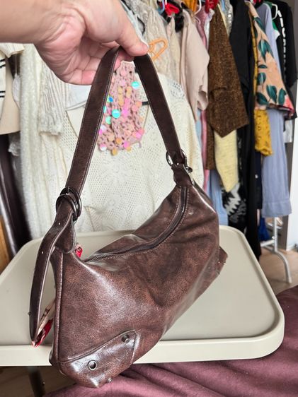 กระเป๋าสะพายไหล่น้ำตาล Hobo  รูปที่ 3